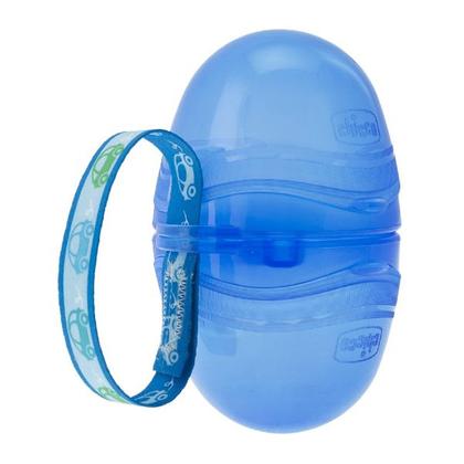 Chicco Porta Chupeta Duplo Azul