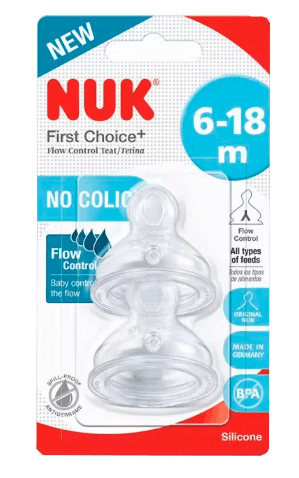 NUK Tetina First Choice+ Anti-Cólicas Silicone X2
