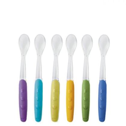Nuk Easy Learning Colher de Silicone Soft 4m+ 2 Unidades