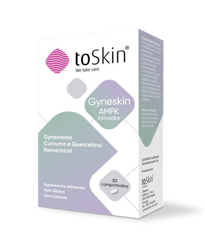 toSkin Gyneskin AMPK Ativador 30 Comprimidos