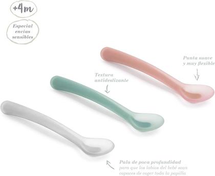 Suavinex Colher Silicone 4M