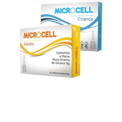 Microcell Adulto Micro Enema 6 Unidades
