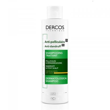 Dercos Technique Champô Anticaspa DS Cabelo Seco 200 mL