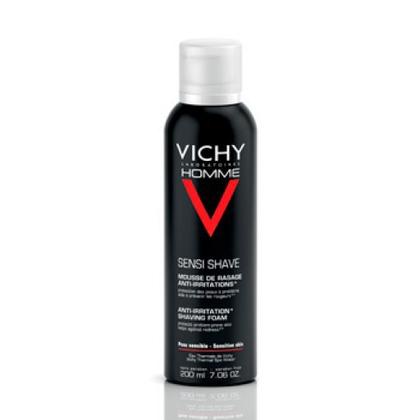 Vichy Homme Espuma de Barbear Anti-Irritações 200 mL