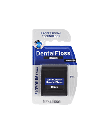 Elgydium Clinic Fio Dentário Black 50m