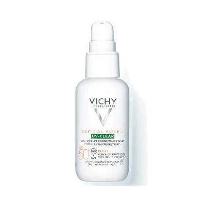 Vichy Capital Soleil UV-Clear SPF50+ Fluido Anti-Imperfeições 40 mL