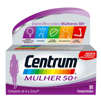 Centrum Mulher 50+ 90 Comprimidos 