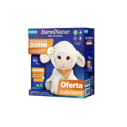 DormiNatur Gummies Melatonina +VIT B6 30 Gomas Com Oferta Ovelha Dórmi