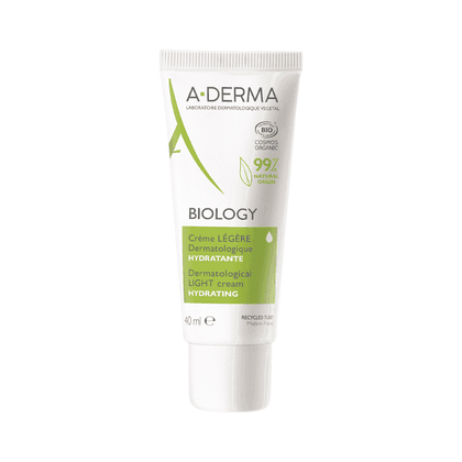 A-Derma Biology Creme Hidratante Ligeiro 40 mL