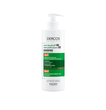 Dercos Anticaspa DS 2 em 1 Champô e Condicionador 390 mL