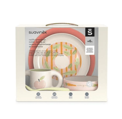 Suavinex - Conjunto de desmame para menina +6m
