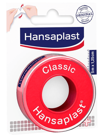 Adesivo Clássico Hansaplast 5 mx1.25 cm