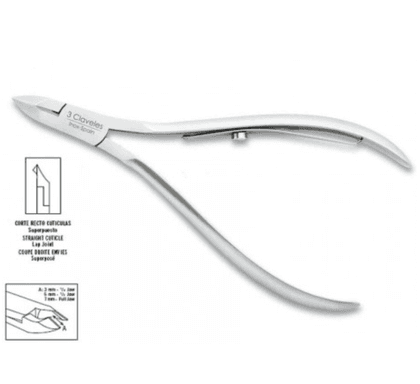 Alicate Cutículas 3 Claveles 10 cm 80050