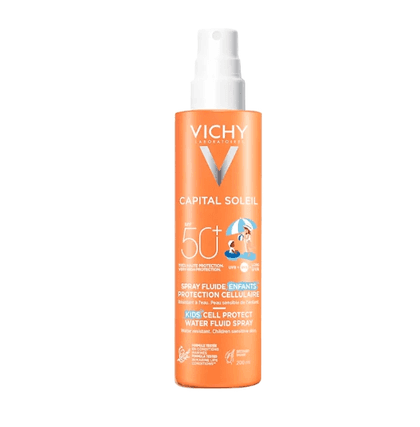 Vichy Capital Soleil Cell Protect Spray Invisível Crianças FPS50+ 200 mL
