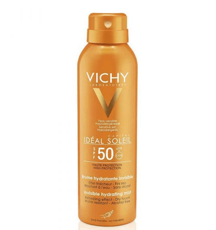 Vichy Capital Soleil Bruma Protetora Invisível Toque Seco FPS50+ 200 mL