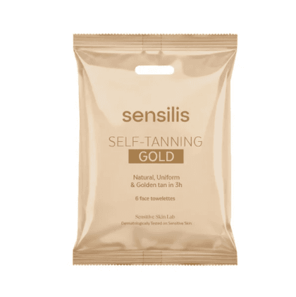 Sensilis Self Tanning Gold 6 Toalhitas
