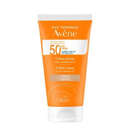 Avène Solar Creme com Cor FPS50+ 50 mL