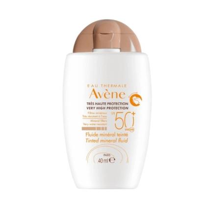 Avène Solar Fluido Mineral com Cor SPF50+ 40 mL