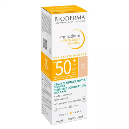 Bioderma Photoderm Cover Touch Mineral Muito Claro FPS50+ 40g