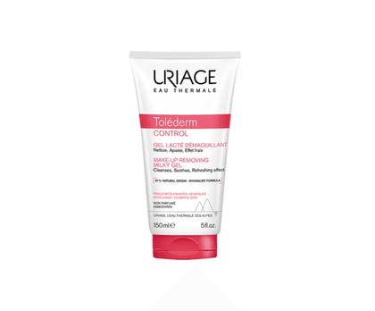 Uriage Toléderm Control Gel Leite Desmaquilhante 150mL