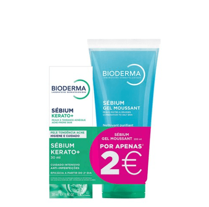 Bioderma Sébium Kerato+ Gel-Creme 30mL + Oferta Gel Moussant 100mL
