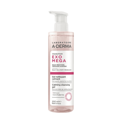 A-Derma Exomega Gel de Limpeza Apaziguante 200mL