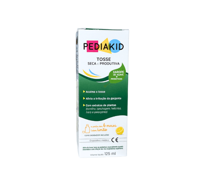 Pediakid Tosse Seca e Produtiva Xarope 125mL