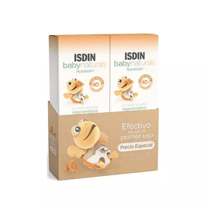 ISDIN Baby Naturals Duo Pomada Regeneradora 2x100mL