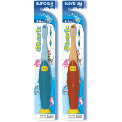 Elgydium Kids Escova Dentífrica Shark 2-6 Anos