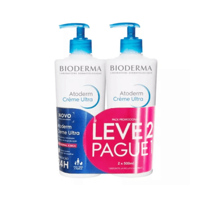 Bioderma Atoderm Creme Ultra - 500mL (Pack Duplo)