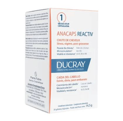 Ducray Anacaps Reactiv 30 Cápsulas