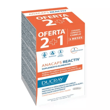 Ducray Anacaps Reactiv 90 Cápsulas