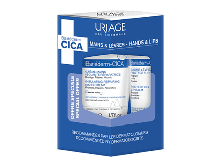 Uriage Bariederm Cica Creme Mãos + Bálsamo Labial