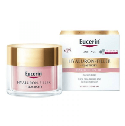 Eucerin Hyaluron-Filler + Elasticity Creme Dia Rose FPS30 50 mL 