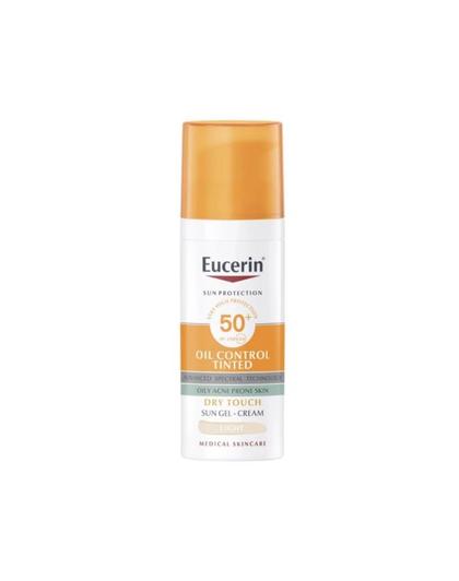 Eucerin Sun Oil Control Tinted Gel-Creme FPS50+ Tom Light 50 mL