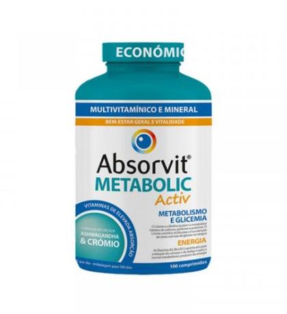 Absorvit Metabolic Activ 100 Comprimidos