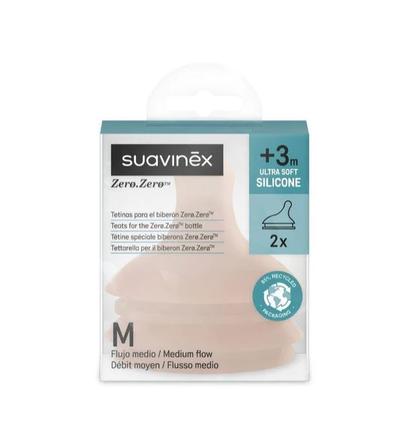 Suavinex Tetinas Zero Zero Fluxo M Médium +3m