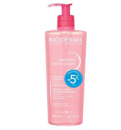 Bioderma Sensibio Gel Moussant 500 mL