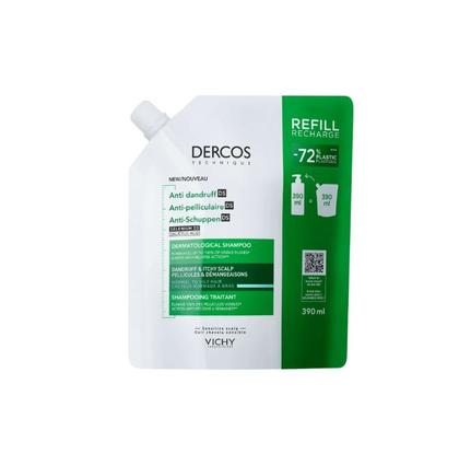 Dercos Champô Anticaspa DS Cabelo Normal a Oleoso Recarga 390mL
