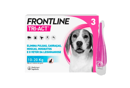 Frontline Tri-Act 10-20Kg 3 Pipetas
