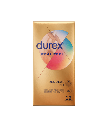 Durex Real Feel Preservativo  X12
