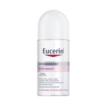 Eucerin Desodorizante Roll-on Pele Sensível 24h 50 mL