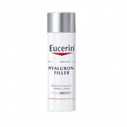 Eucerin Hyaluron-Filler 3x Effect Creme de Dia Pele Normal a Mista 50 mL