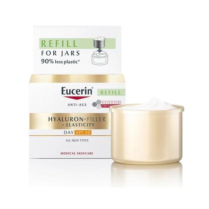 Eucerin Hyaluron Filler + Elasticity SPF30+ Creme de Dia Refill 50 mL