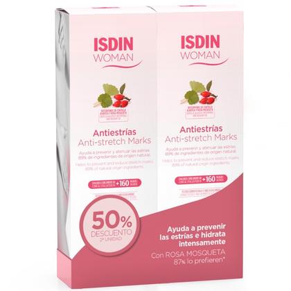 Isdin Woman Duo Creme Corpo Estrias 2 Unidades 250ml