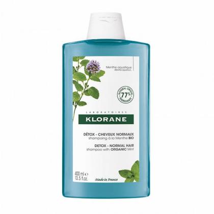 Klorane Capilar Champô Antipoluição com Menta Aquática 400 mL