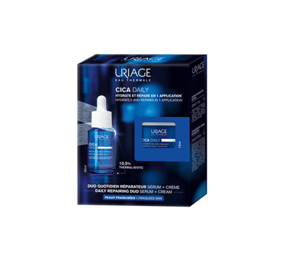 Uriage Cica Daily Sérum Reparador Intenso + Creme Reparador Concentrado Pack