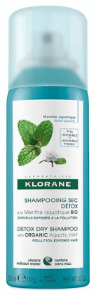Klorane Capilar Champô Seco Detox com Menta Aquática 50 mL 