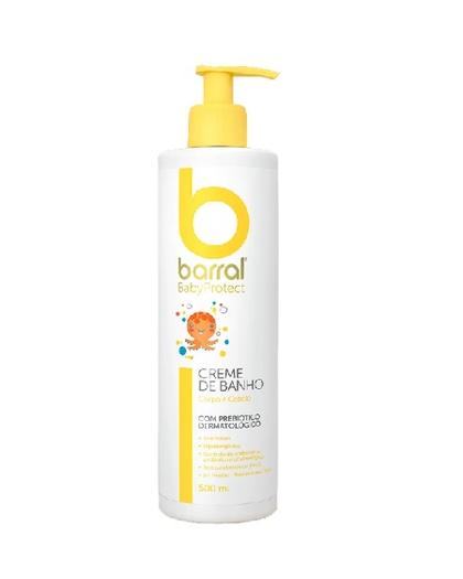 Barral BabyProtect Creme Banho Pele Atópica 500 mL