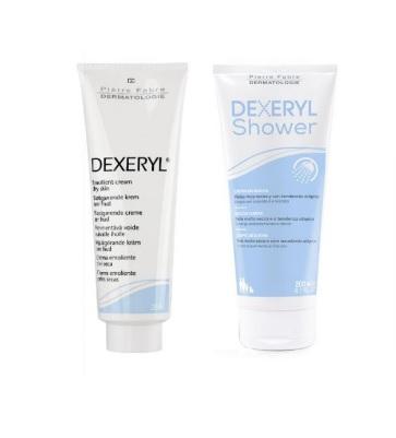 Dexeryl Creme Emoliente 250 G + Oferta de Creme Duche 200 mL 